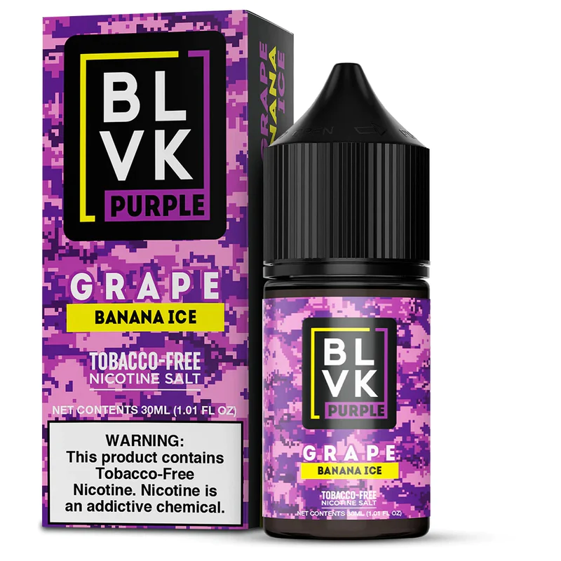 BLVK - PURPLE GRAPE BANANA ICE 30ML