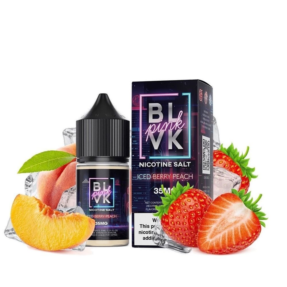 BLVK - PINK ICED BERRY PEACH 30ML