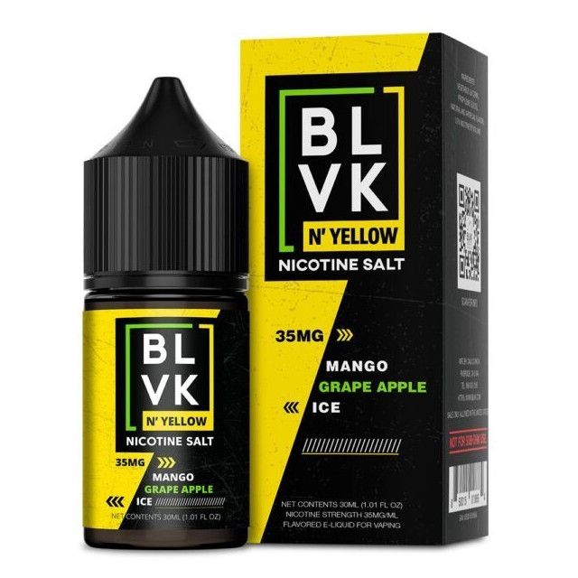 BLVK - YELLOW MANGO GRAPE APPLE ICE 30ML