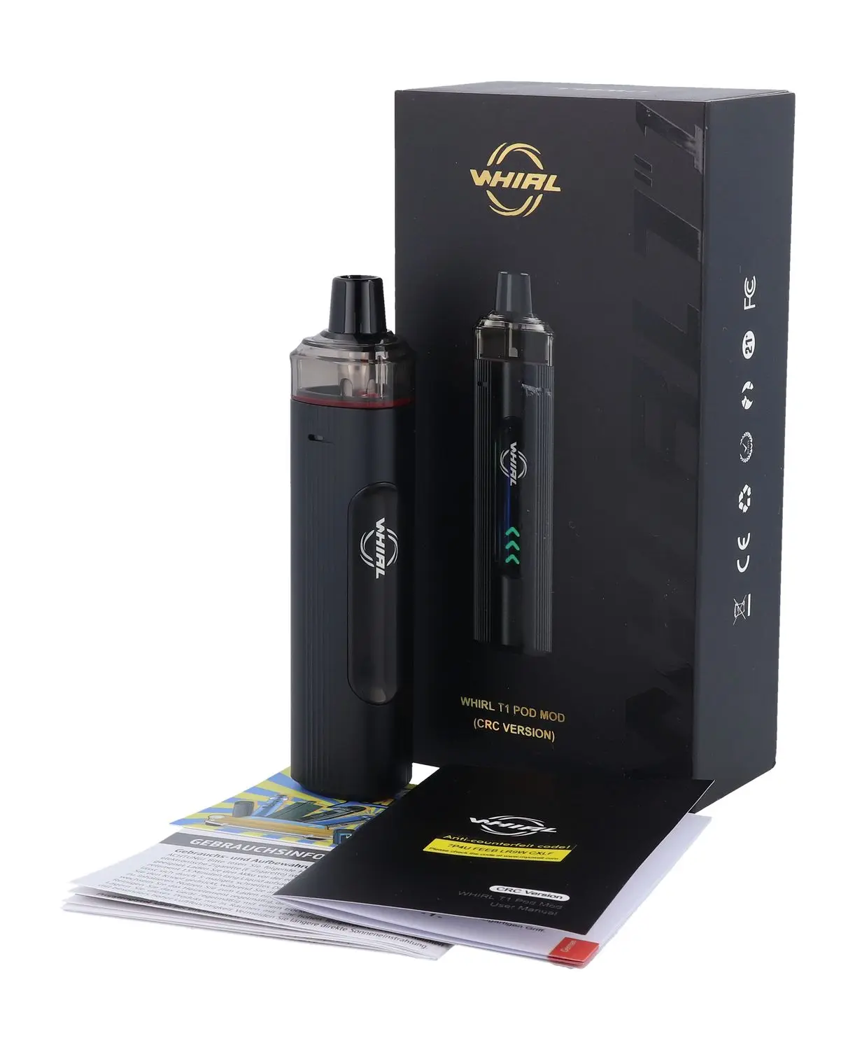 UWELL - WHIRL T1 KIT | POD MOD 1300 mAh